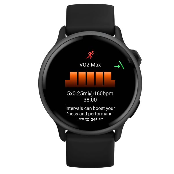 Garmin Vívoactive 6 Gray 42 mm black strap watch