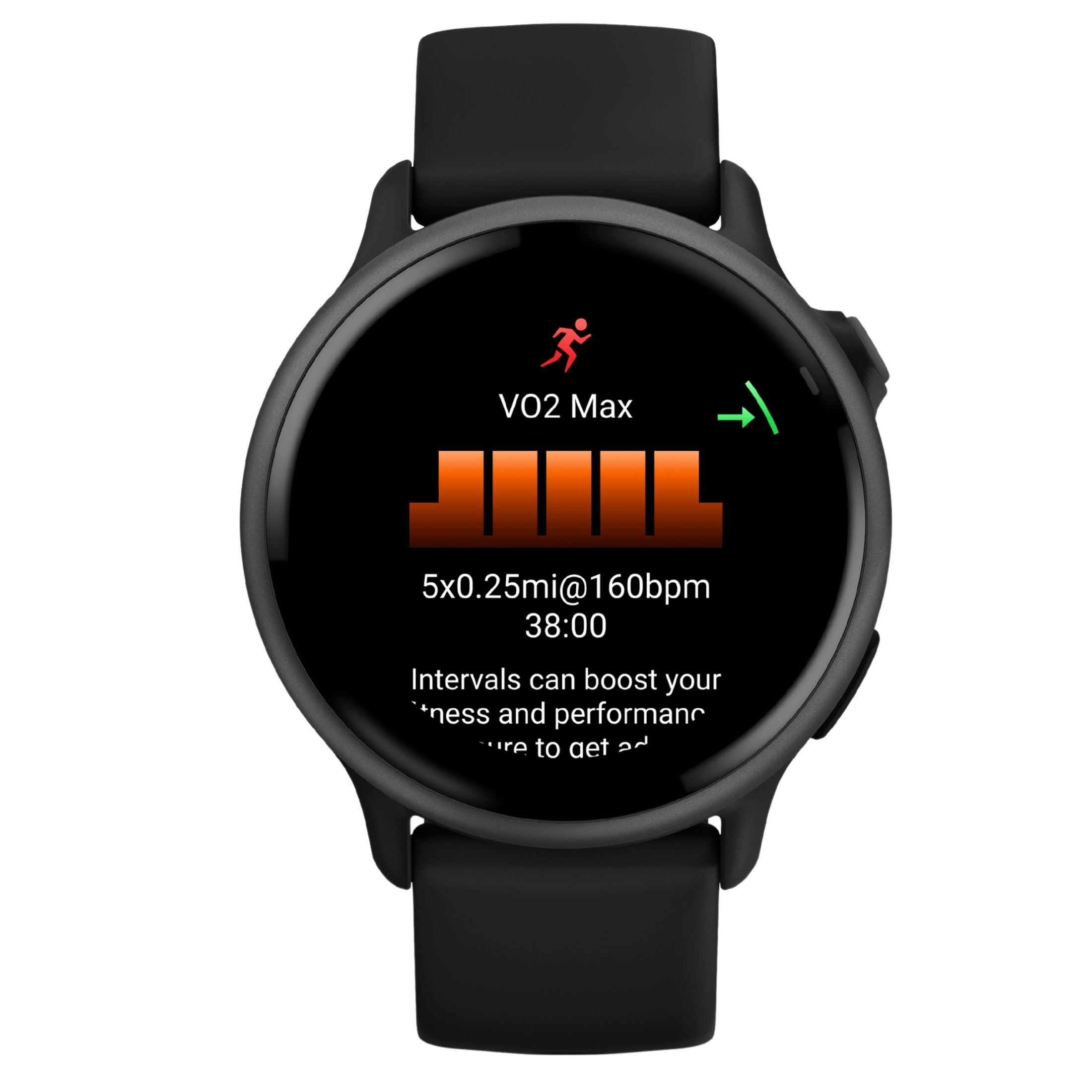 Garmin Vívoactive 6 Gray 42 mm black strap watch