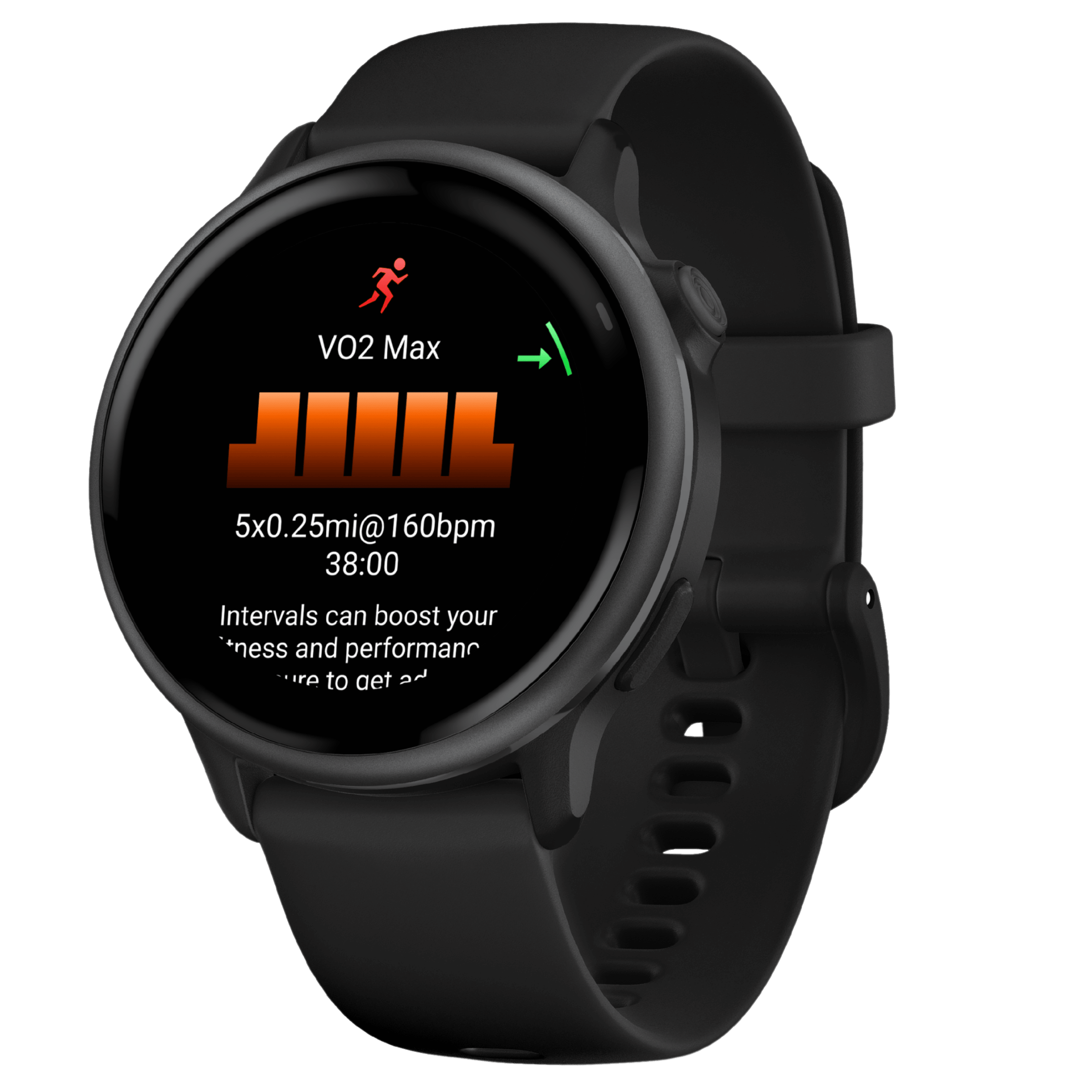 Garmin Vívoactive 6 Gray 42 mm black strap watch