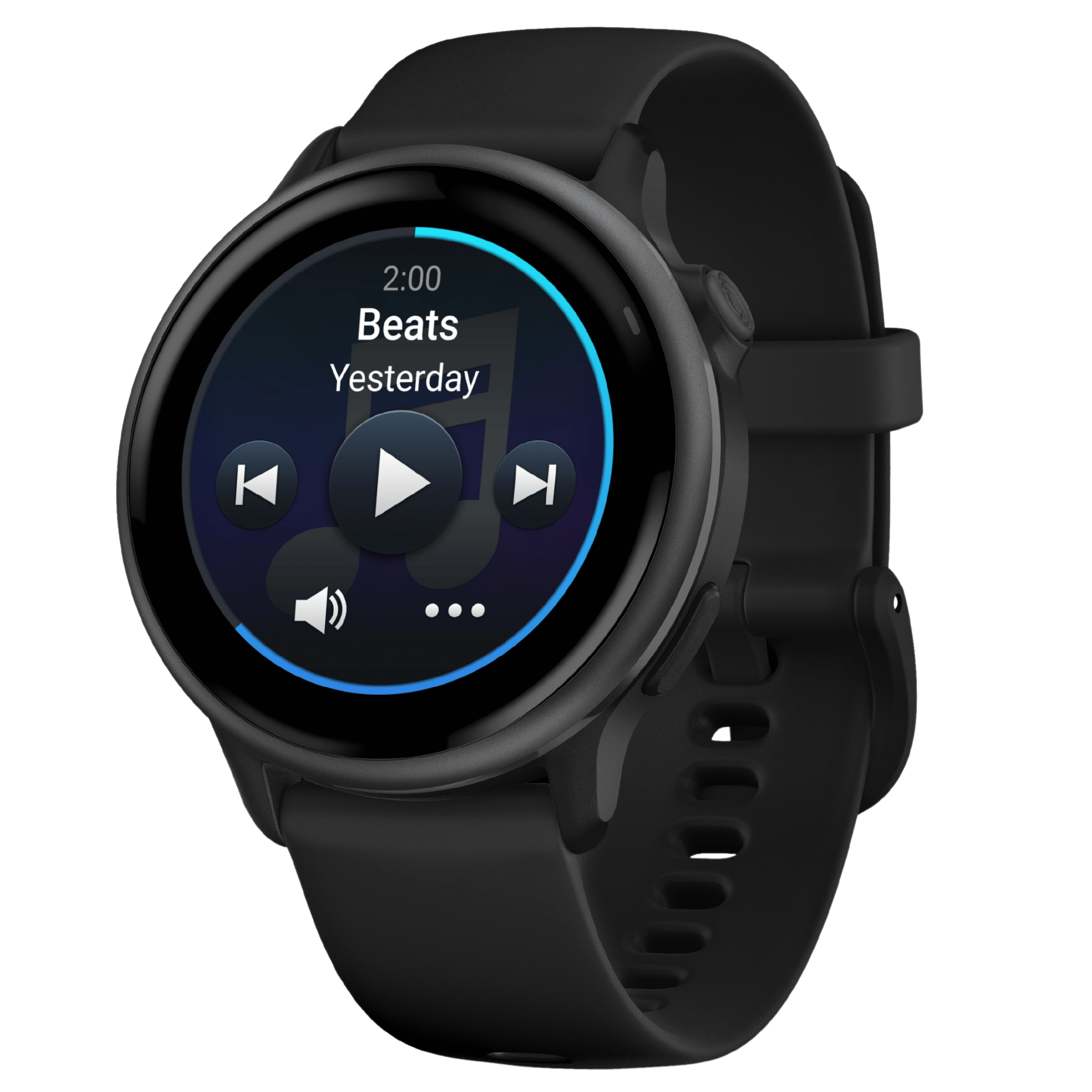 Garmin Vívoactive 6 Gray 42 mm black strap watch