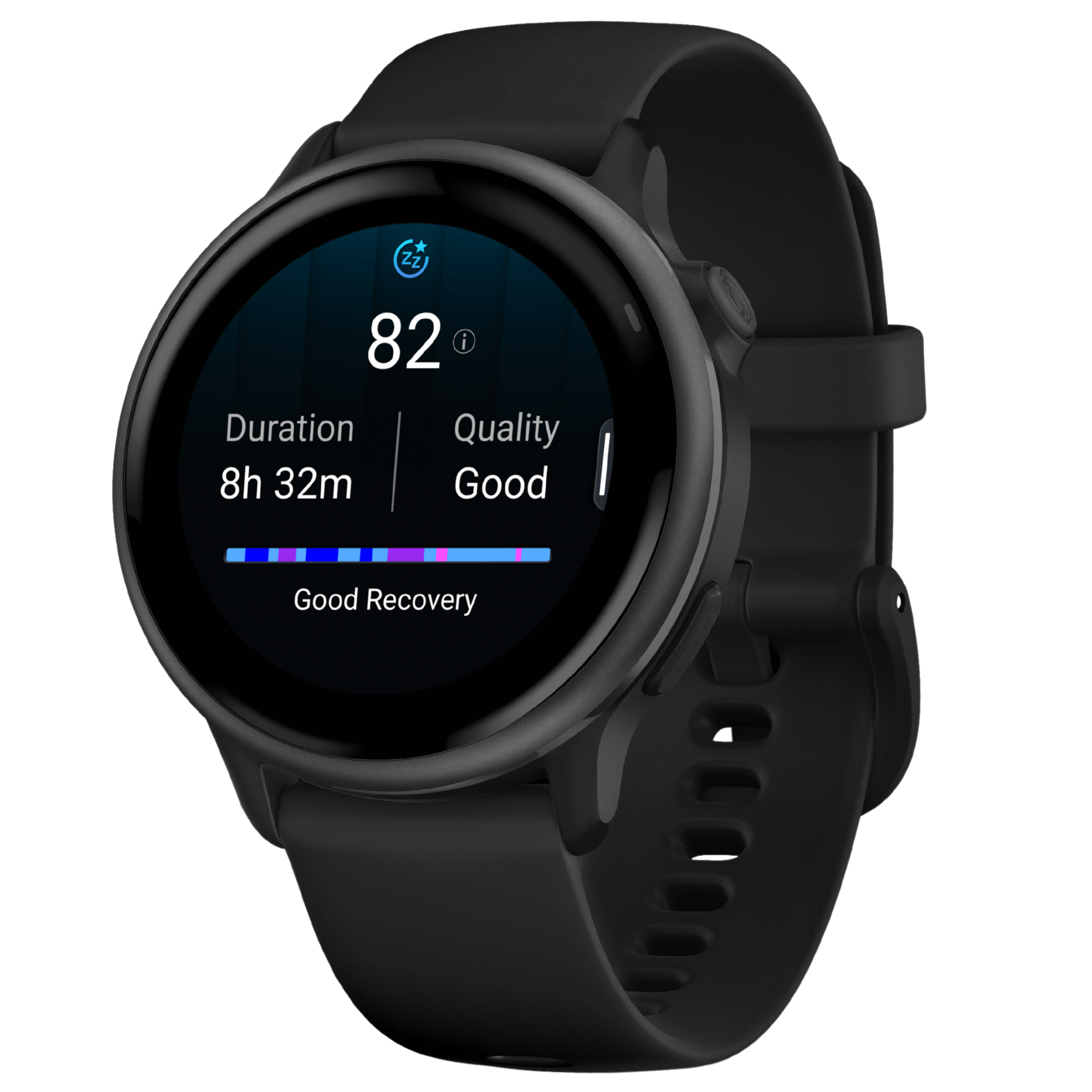 Montre Garmin Vívoactive 6 Gray bracelet noir 42 mm