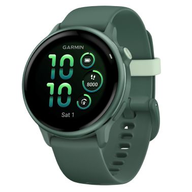 Garmin Vívoactive 6 watch, Jasper Green, 42 mm fir green strap