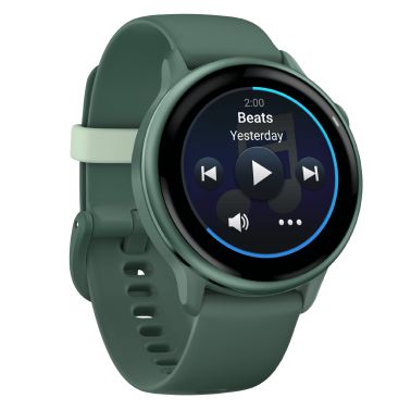 Garmin Vívoactive 6 watch, Jasper Green, 42 mm fir green strap