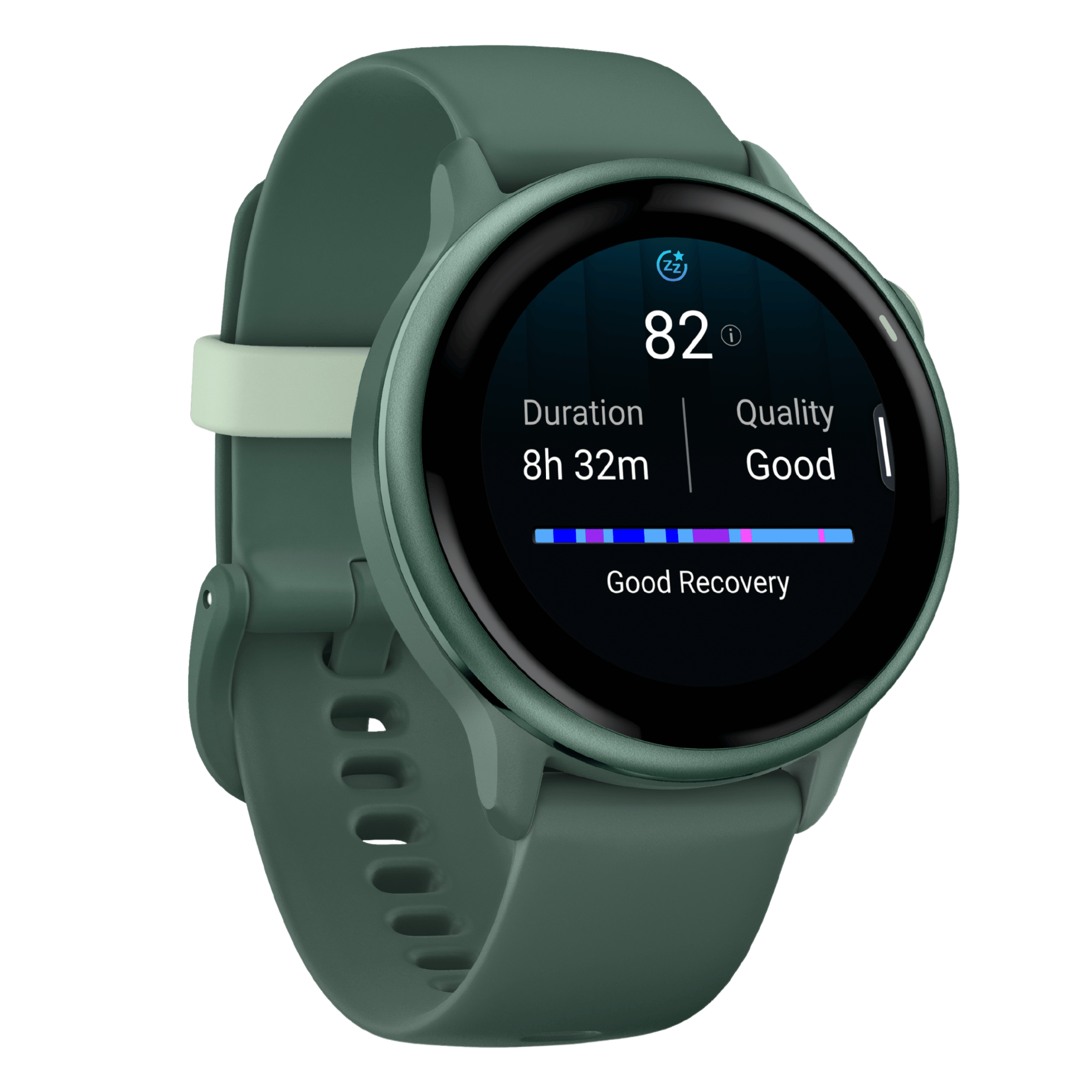 Garmin Vívoactive 6 watch, Jasper Green, 42 mm fir green strap