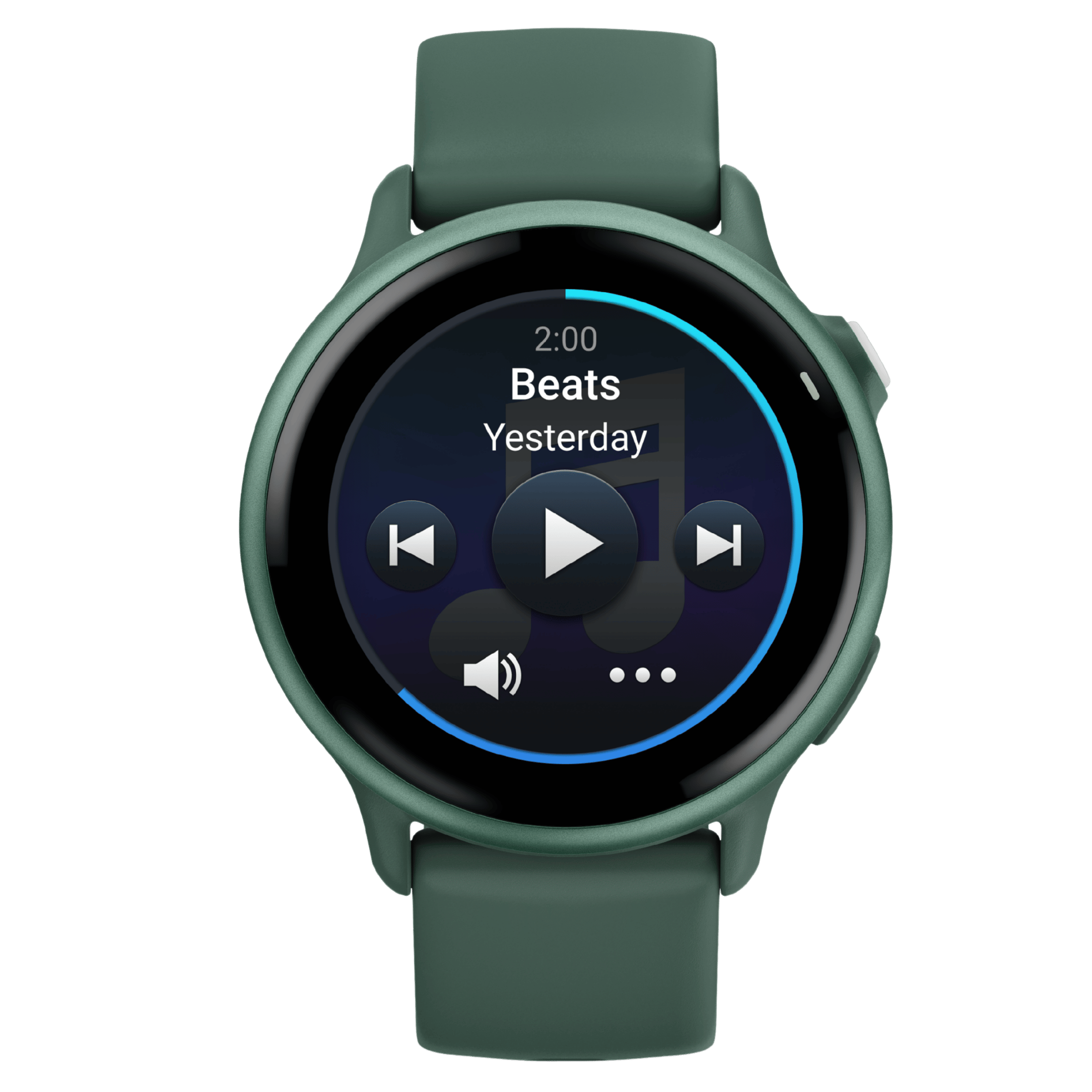 Garmin Vívoactive 6 watch, Jasper Green, 42 mm fir green strap