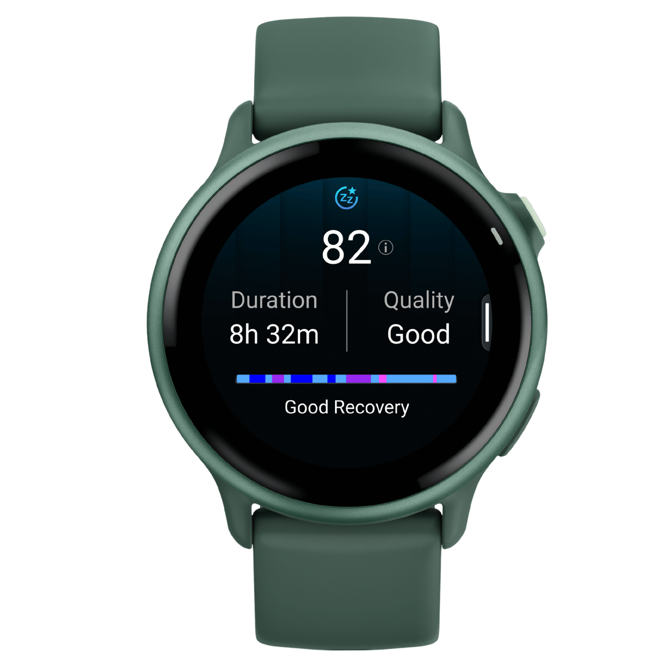 Garmin Vívoactive 6 watch, Jasper Green, 42 mm fir green strap