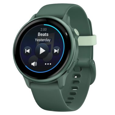 Garmin Vívoactive 6 watch, Jasper Green, 42 mm fir green strap