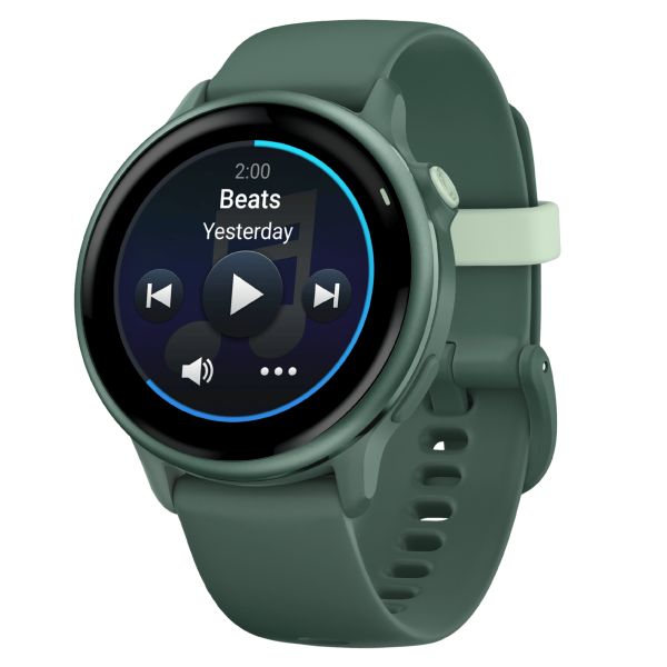 Garmin Vívoactive 6 watch, Jasper Green, 42 mm fir green strap