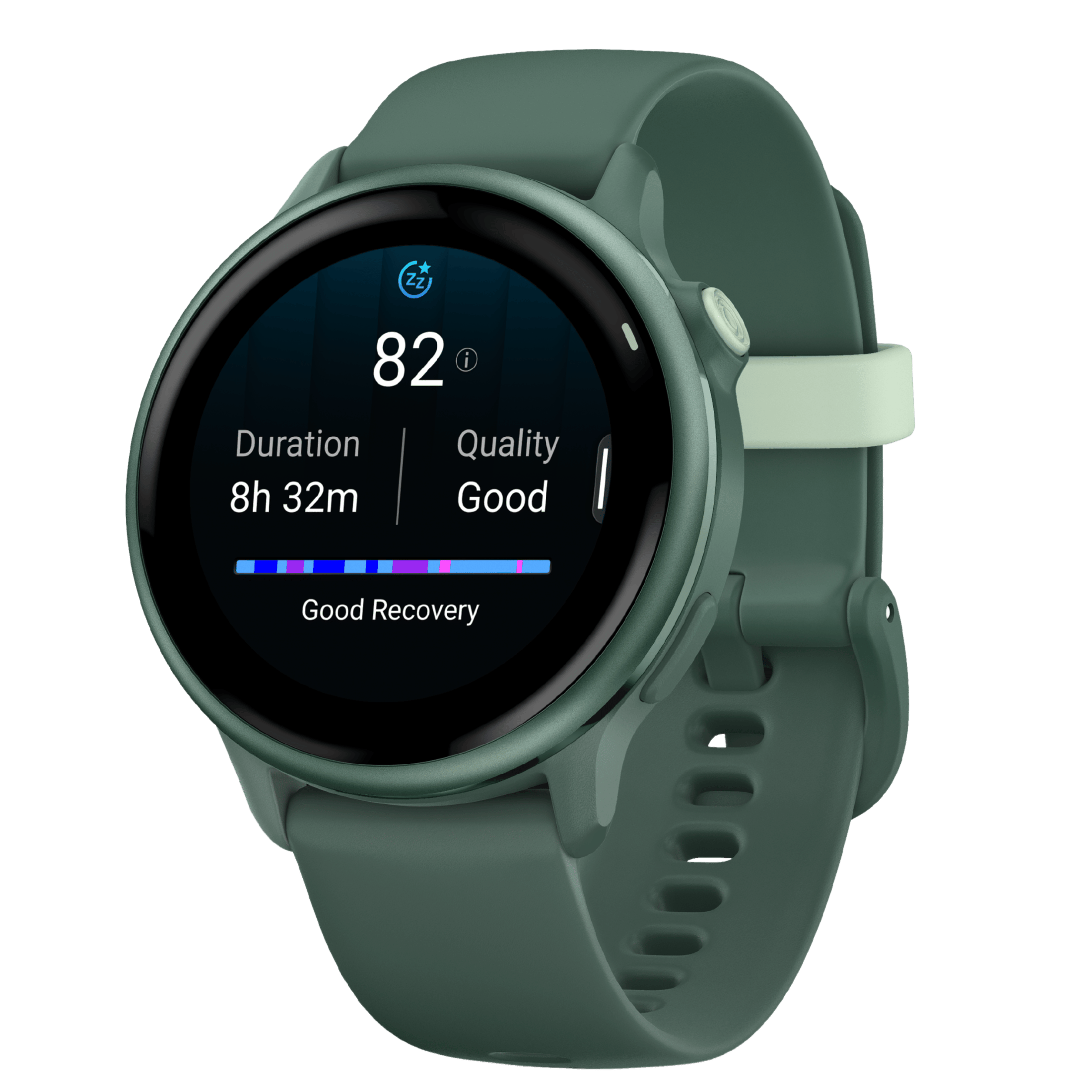 Garmin Vívoactive 6 watch, Jasper Green, 42 mm fir green strap