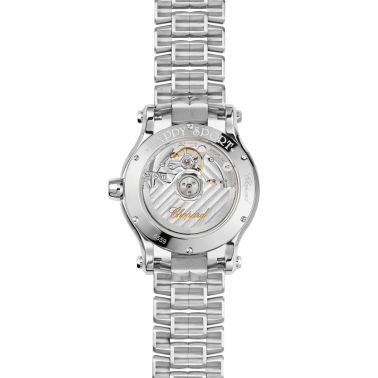 Chopard Happy Sport automatic silver dial steel bracelet 36 mm