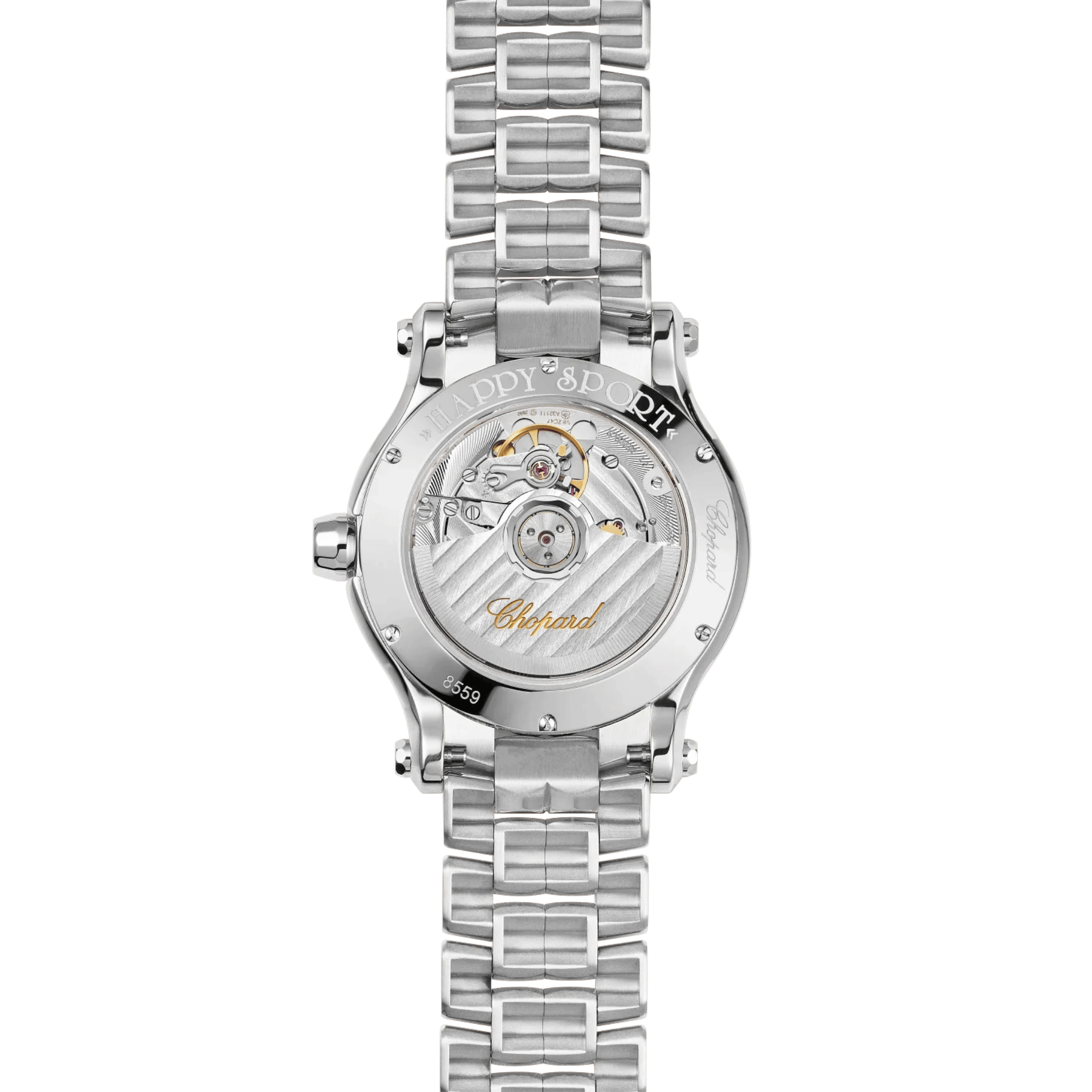 Chopard Happy Sport automatic silver dial steel bracelet 36 mm