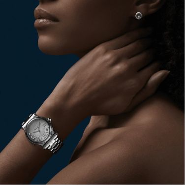 Chopard Happy Sport automatic silver dial steel bracelet 36 mm