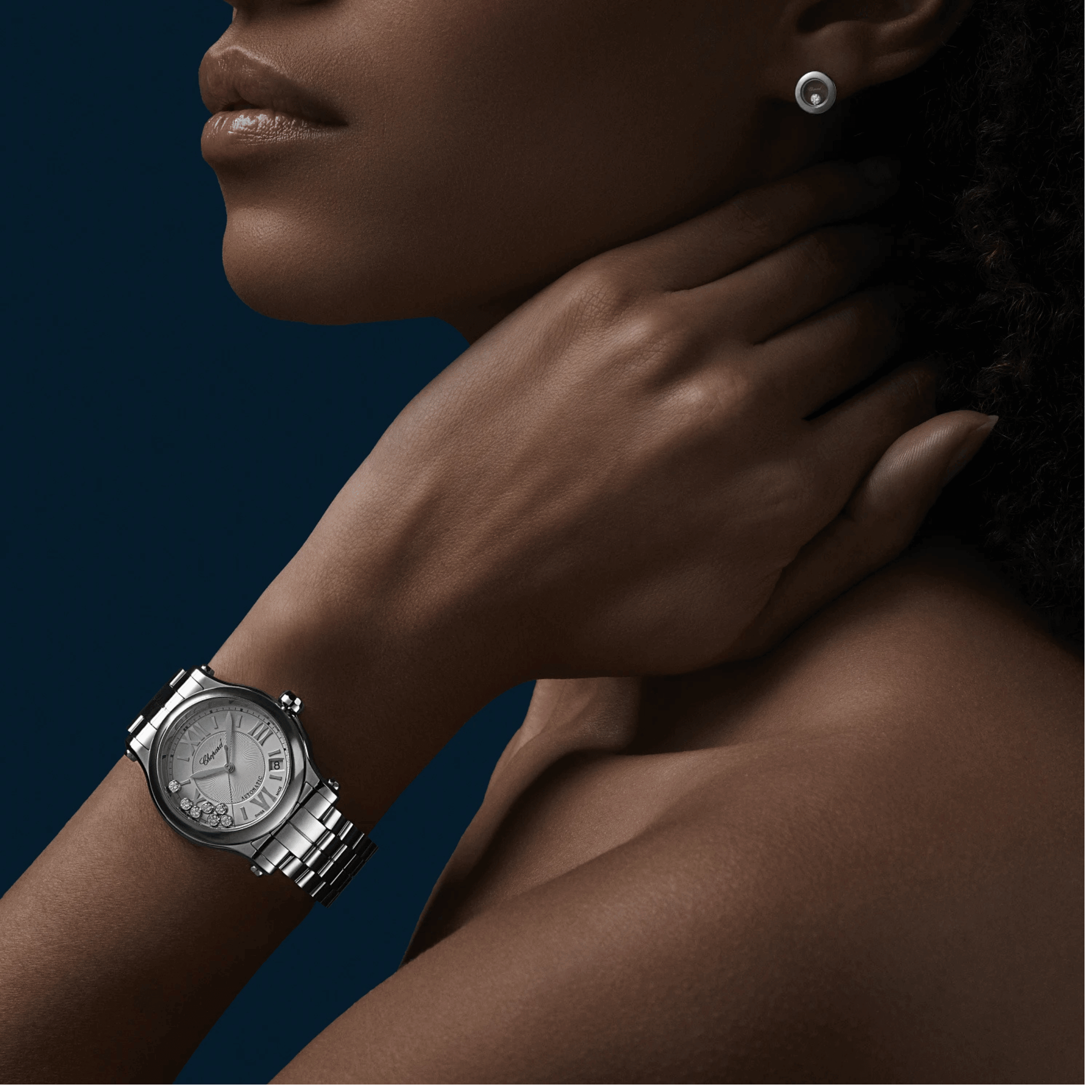 Chopard Happy Sport automatic silver dial steel bracelet 36 mm