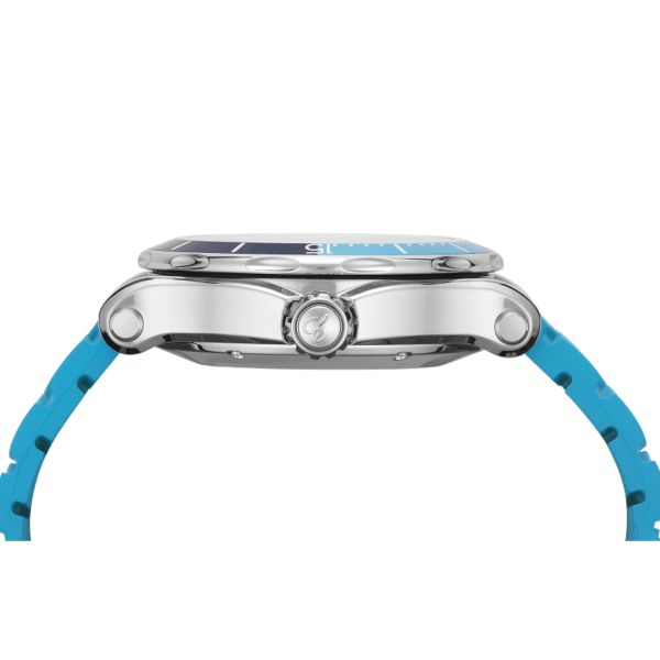 Chopard Happy Ocean automatic blue dial rubber strap 40 mm