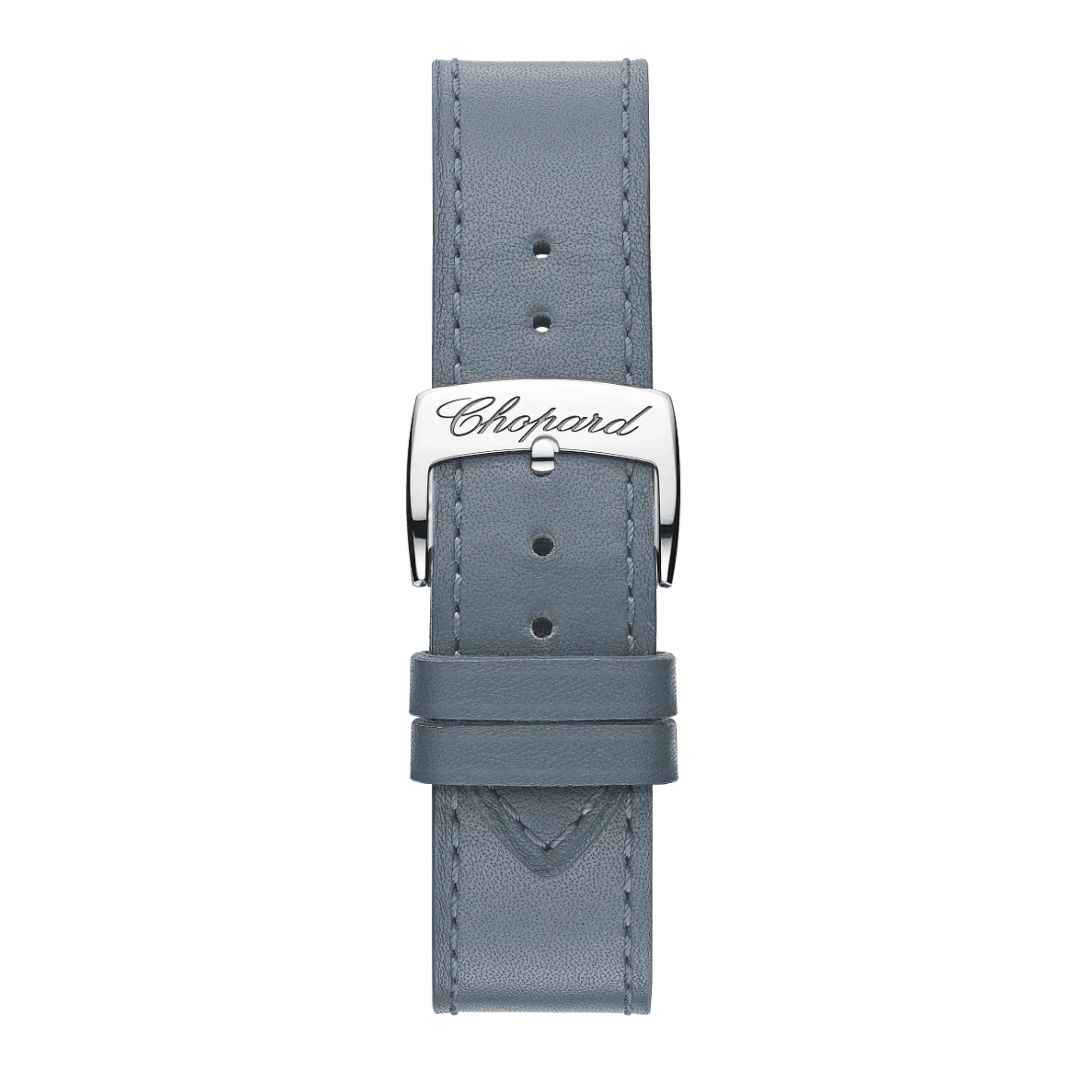 Chopard Happy Ocean automatic grey dial leather strap 40 mm