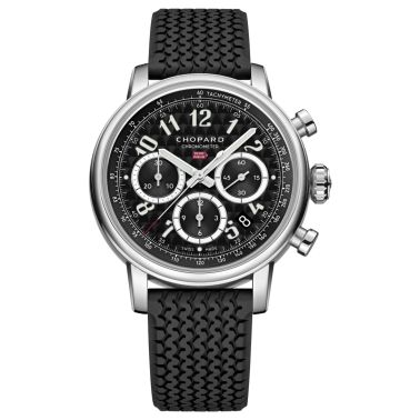 Chopard Mille Miglia Classic Chronograph Automatic black dial black rubber strap 40.5 mm