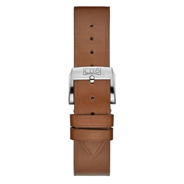 Chopard L.U.C Qualité Fleurier automatic silver dial leather strap 39 mm