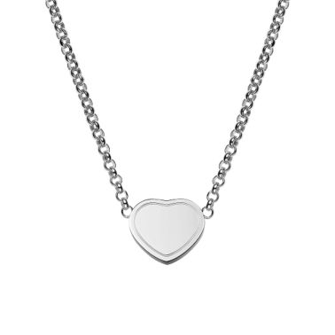 Collier Chopard My Happy Hearts en or blanc et diamants