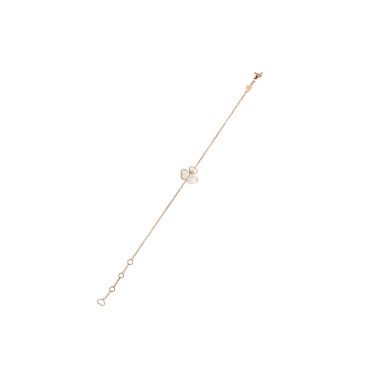 Bracelet Chopard Happy Hearts en or rose, diamant et nacre