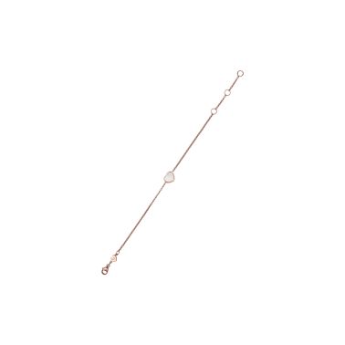 Bracelet Chopard Happy Hearts en or rose et nacre