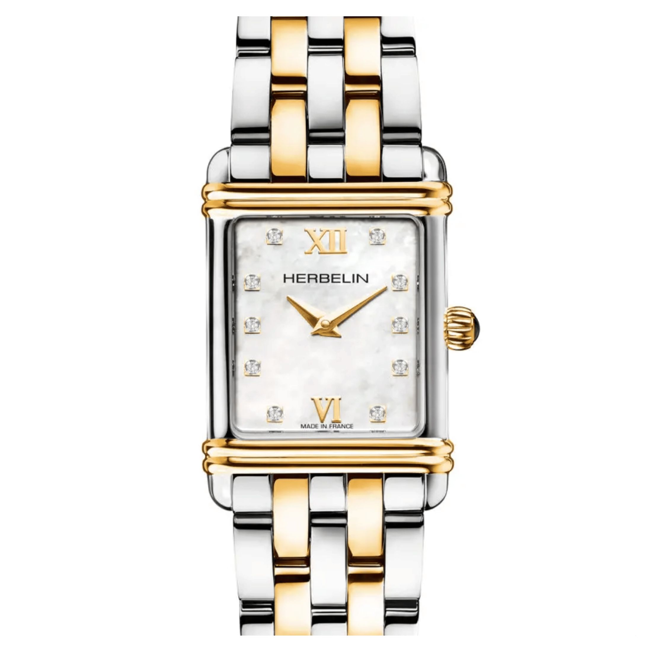 Michel Herbelin Art Deco quartz watch 17478/T59B2T - Lepage
