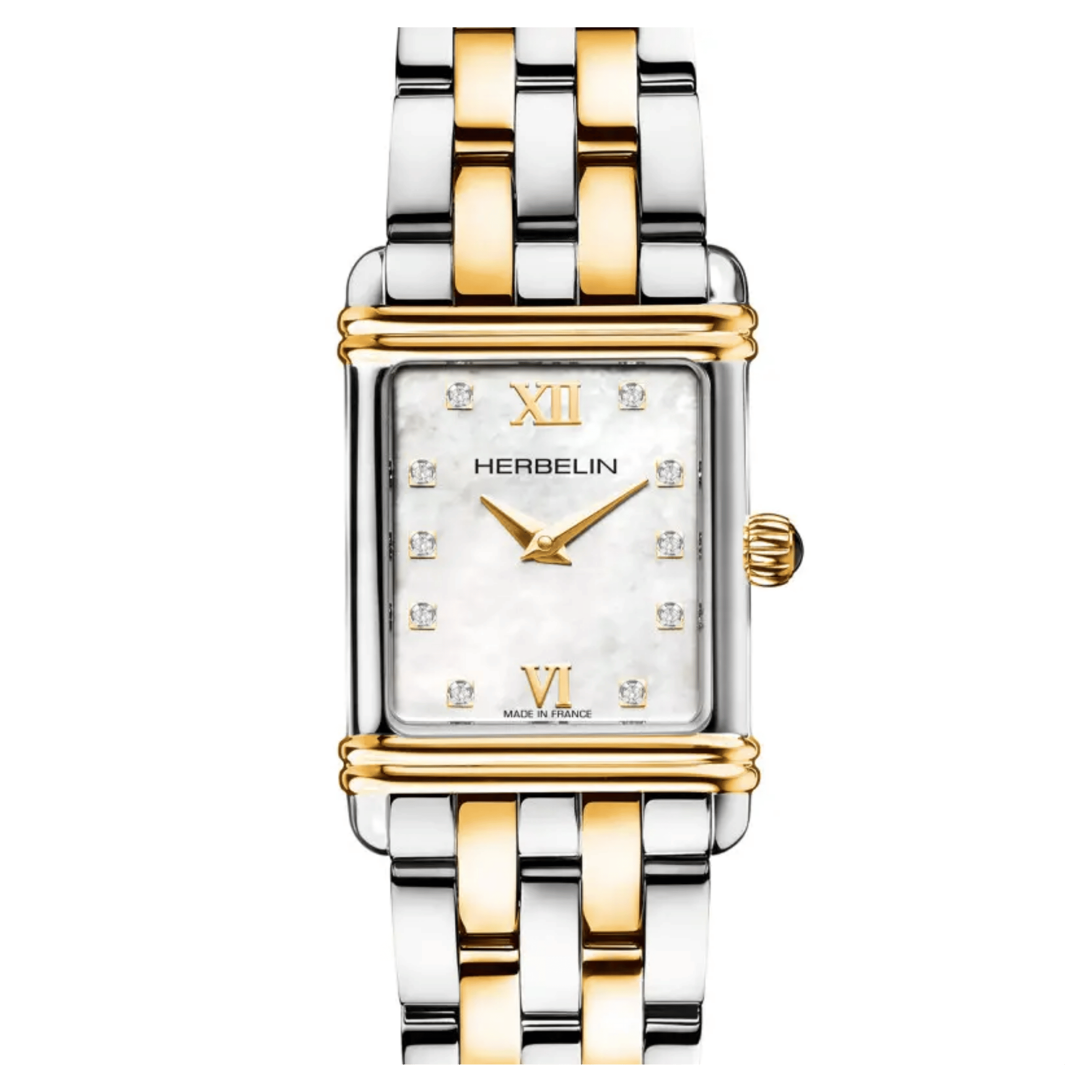 Michel Herbelin Art Deco quartz watch 17478/T59B2T - Lepage
