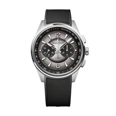 Montre Jaeger-LeCoultre Polaris Chronograph automatique cadran gris laqué bracelet caoutchouc 42 mm