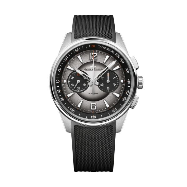 Jaeger-LeCoultre Polaris Chronograph automatic grey lacquered dial rubber strap 42 mm
