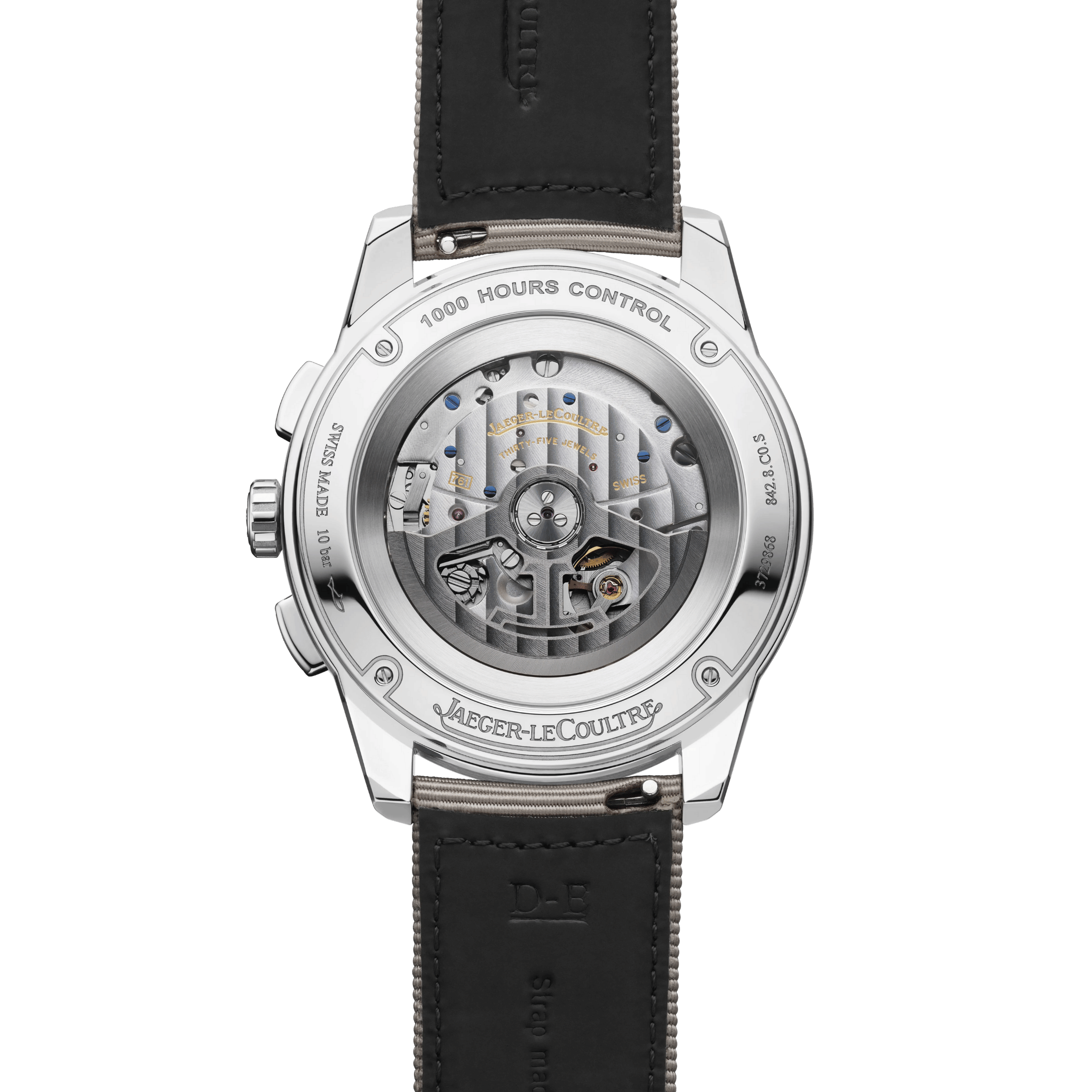 Jaeger-LeCoultre Polaris Chronograph automatic grey lacquered dial rubber strap 42 mm