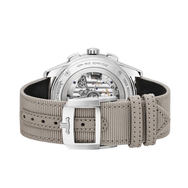 Jaeger-LeCoultre Polaris Chronograph automatic grey lacquered dial rubber strap 42 mm