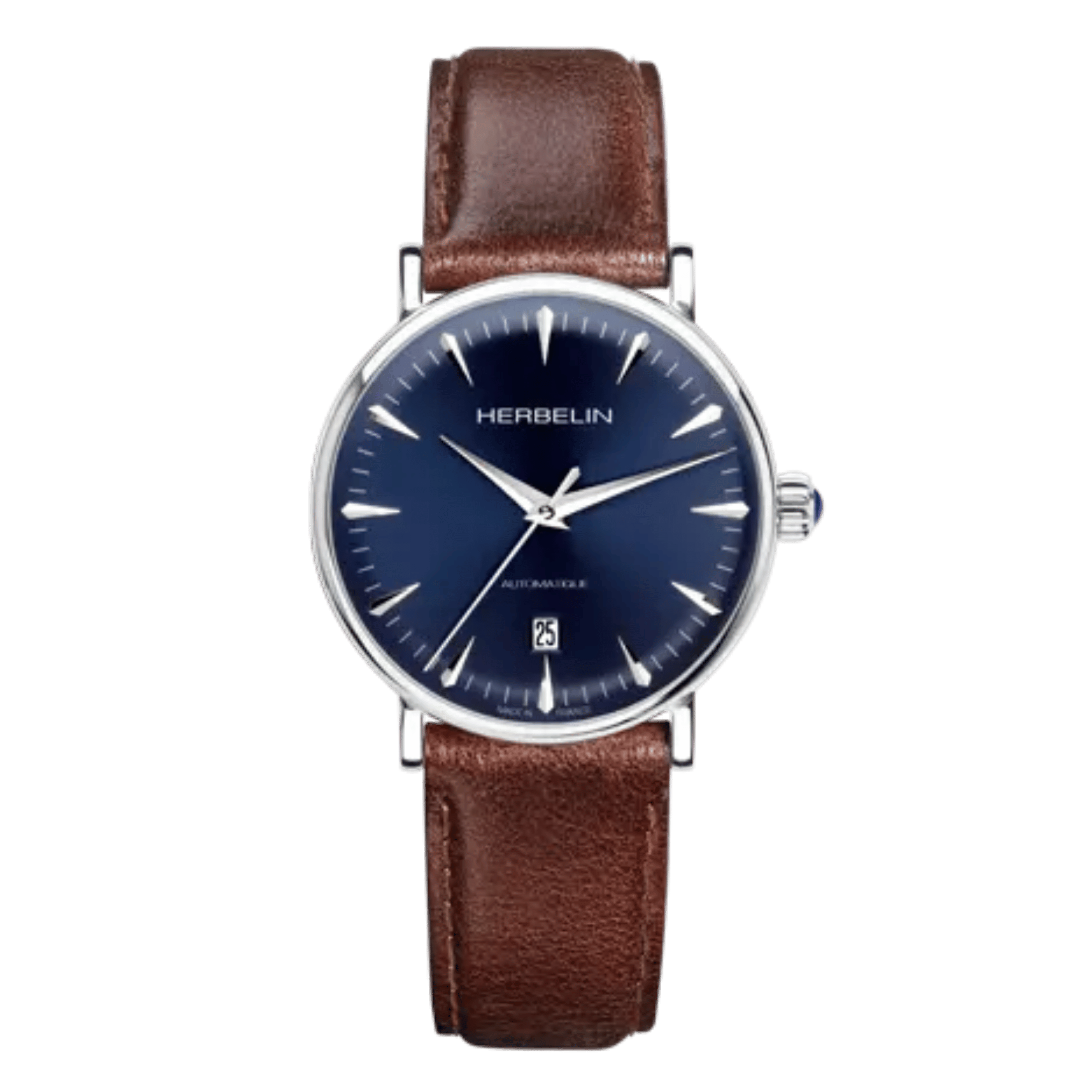 Bracelet Cuir Marron Montre Homme Herbelin Montre HERBELIN