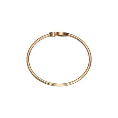 Chopard Happy Hearts bangle in rose gold, diamonds, and onyx