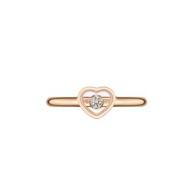 Bague Chopard My Happy Hearts en or rose et diamant