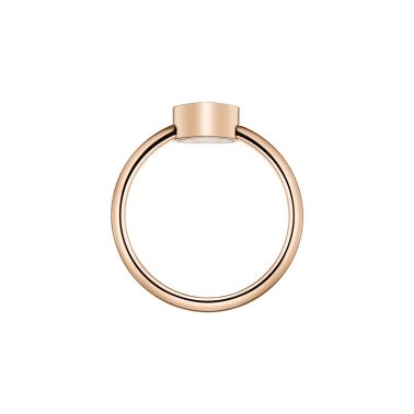 Chopard My Happy Hearts ring in rose gold and mother-of-pearl