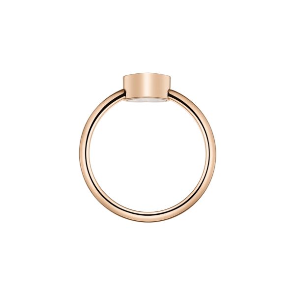 Chopard My Happy Hearts ring in rose gold and carnelian
