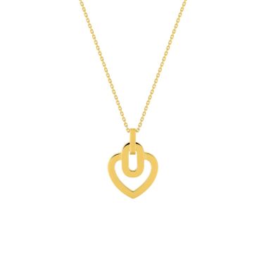So Shocking Amour necklace in yellow gold