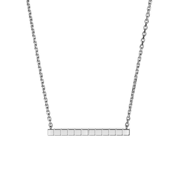 Collier Chopard Ice Cube en or blanc