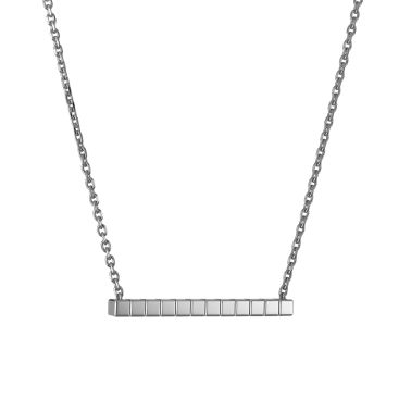 Collier Chopard Ice Cube en or blanc