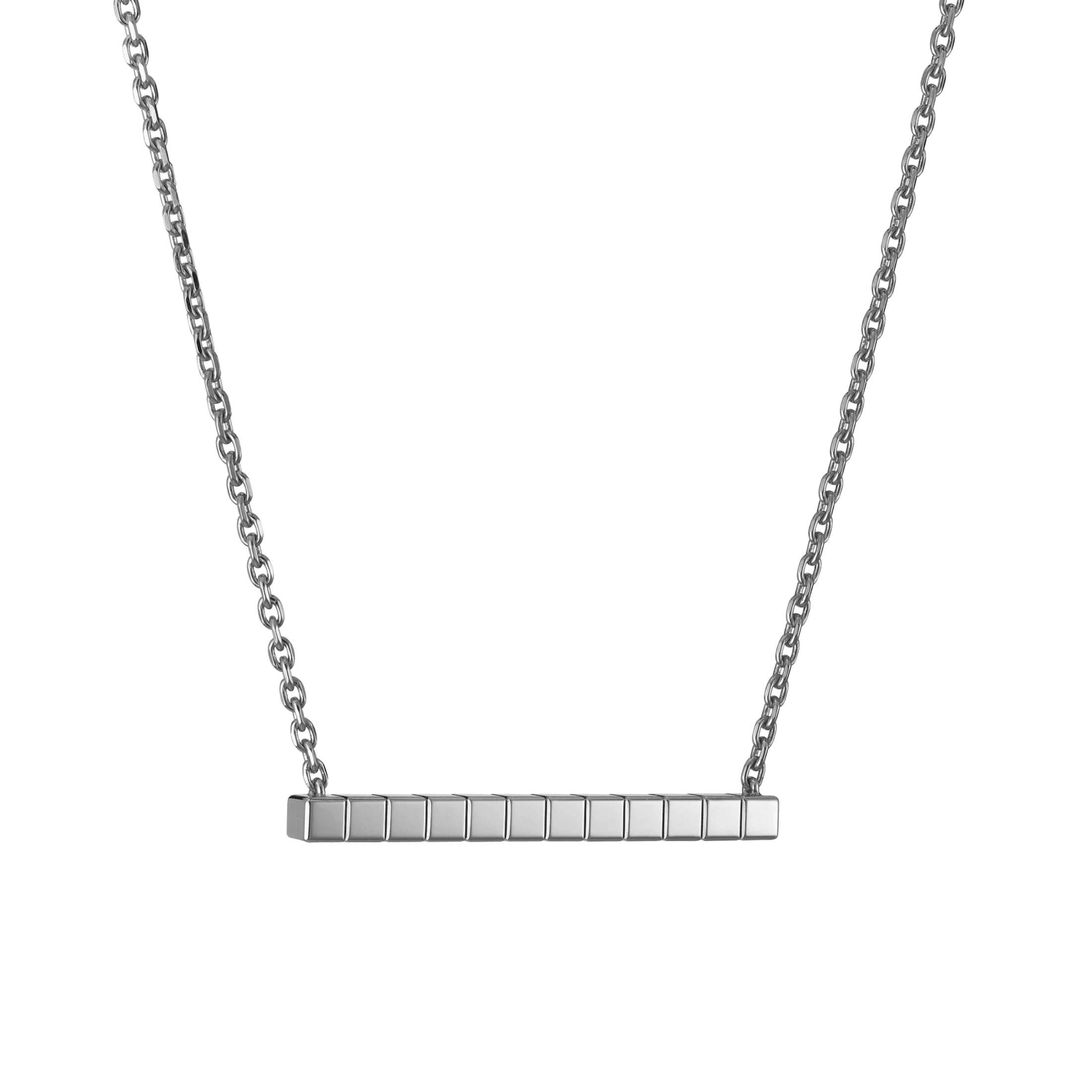 Chopard Ice Cube necklace in white gold
