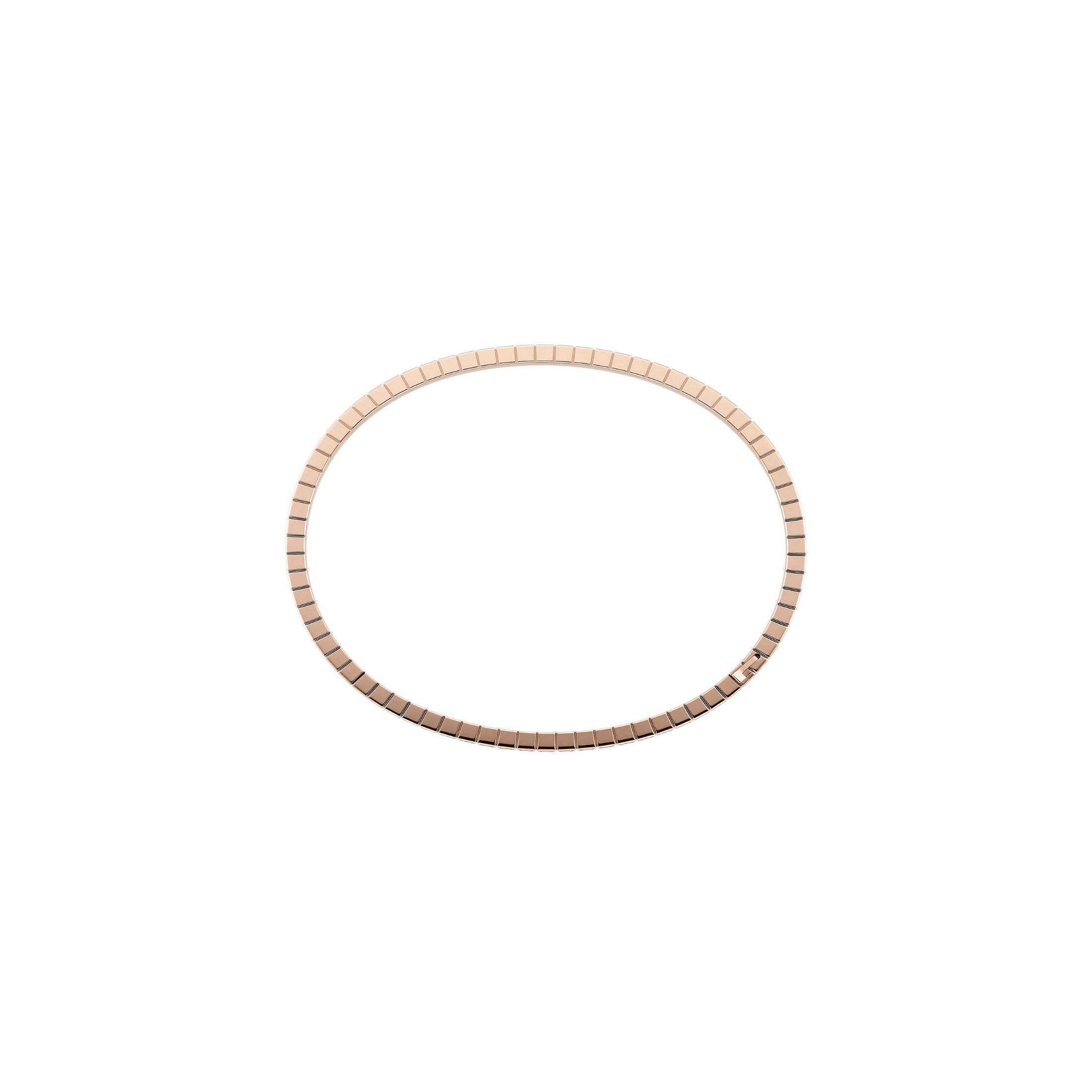 Chopard Ice Cube bangle bracelet in rose gold and diamonds