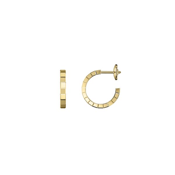 Chopard Ice Cube earrings in yellow gold