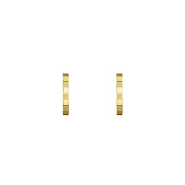 Chopard Ice Cube earrings in yellow gold