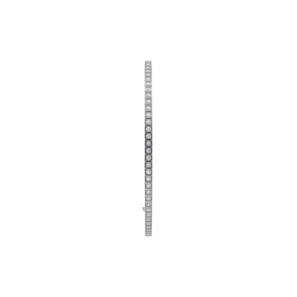 Bracelet jonc Chopard Ice Cube en or blanc et diamants