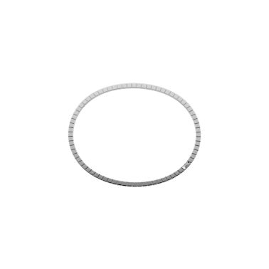 Bracelet jonc Chopard Ice Cube en or blanc et diamants