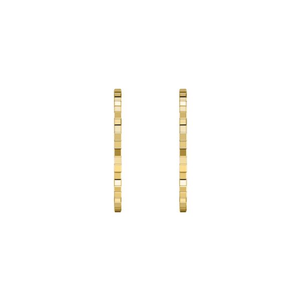 Chopard Ice Cube earrings in yellow gold