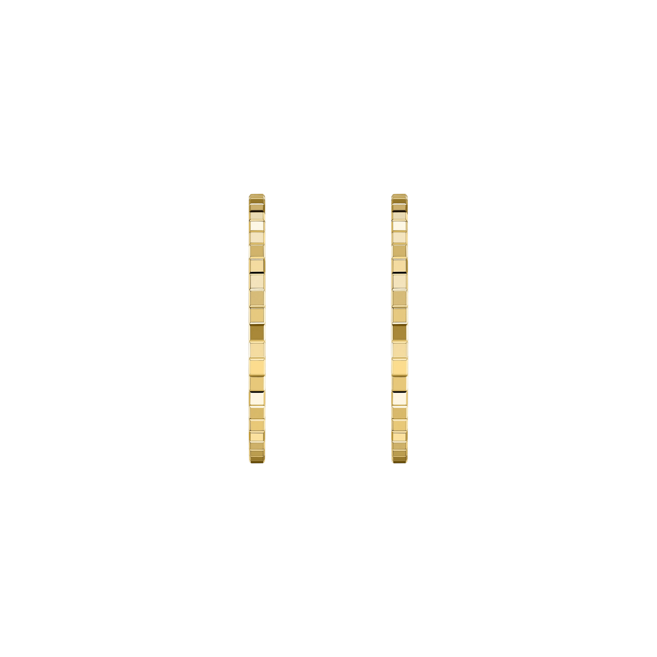 Chopard Ice Cube earrings in yellow gold