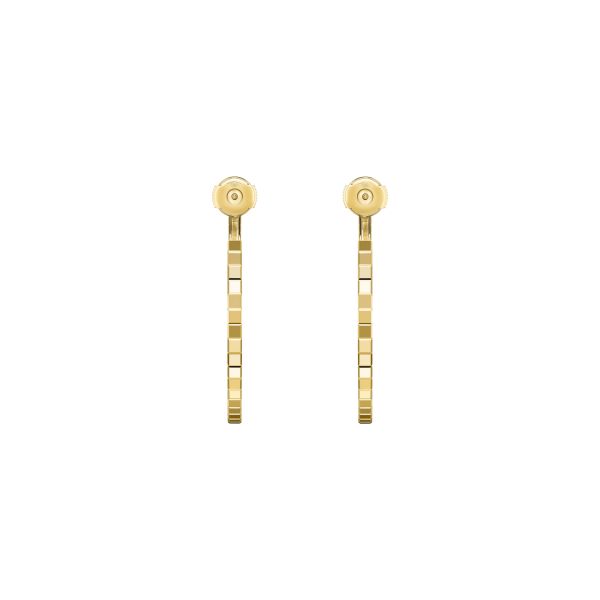 Chopard Ice Cube earrings in yellow gold