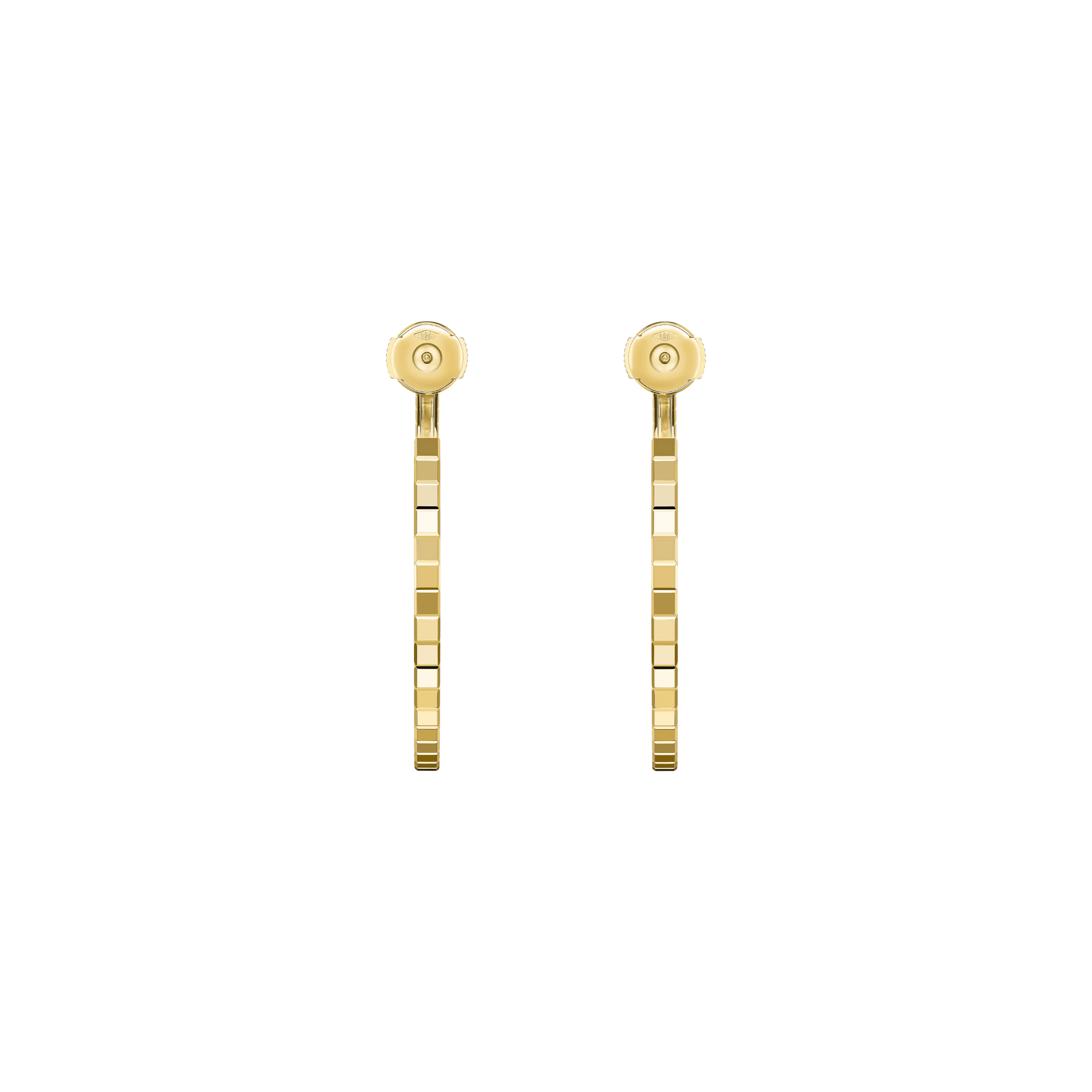 Chopard Ice Cube earrings in yellow gold