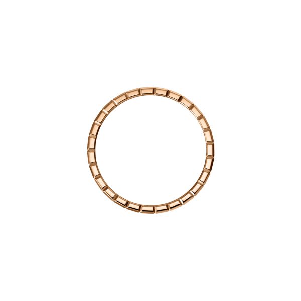 Bague Chopard Ice Cube en or rose et diamant