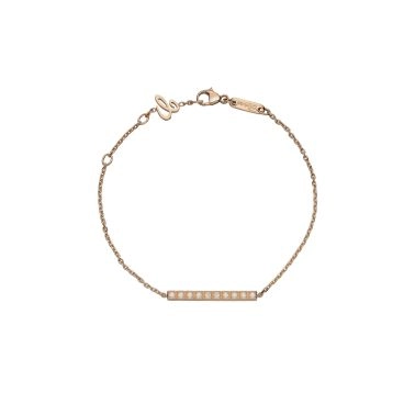 Chopard Ice Cube bracelet in rose gold and diamonds paved